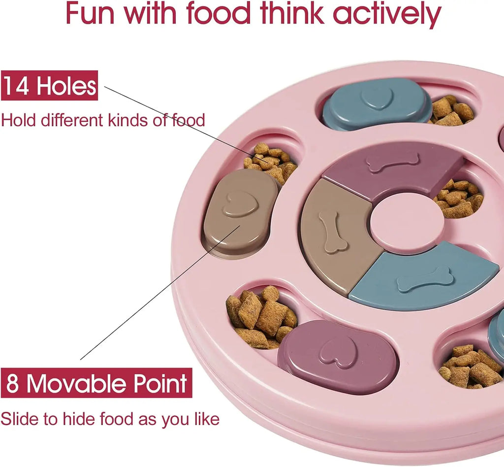 Puzzle Interactif pour Chien - Stimule l'Esprit et Distribue des Friandises !